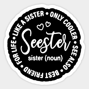 Seester Noun Sticker